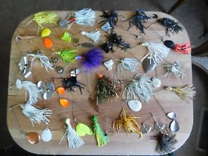 70 Vintage New/Used Buzz Baits Spinners: Bomber Strike King Pedigos Beetle Spin