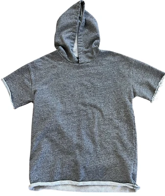 Sudadera con capucha manga corta Pacsun Cut Edges talla pequeña Foto 1 de 4