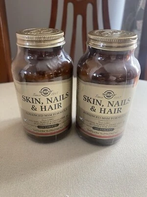 Solgar Piel, Uñas y Cabello 120 Comprimidos Paquete de 2 Foto 1 de 4