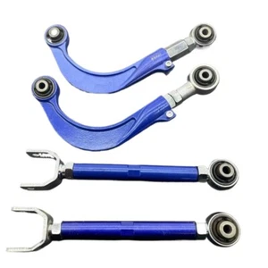 4 Pcs Steel Adjustable Rear Uppe/Lower Camber&Toe Control Arms For Mazda CX-5 - Picture 1 of 5