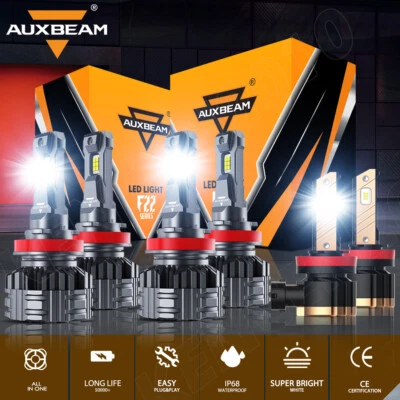 Светодиодные противотуманные фары дальнего и ближнего света для Pontiac G6 2005-2007 CANBUS белые 6x - Изображение 1 из 4