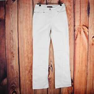 IBEN BERING Jeans "Lopez" Damen Gr 36/2 Weiß stretch bootcut