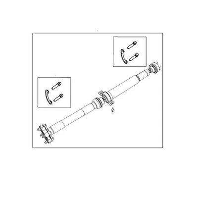 Задний приводной вал Mopar 52123635AC, для 2011 2023 Durango для Dodge - Изображение 1 из 4