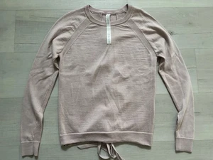 Suéter Lululemon Mujer 2 Rosa 100% Lana Merino Despistado Athleisure Mean Girls - Imagen 1 de 6