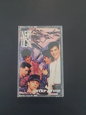 New Kids On The Block – Step By Step Cassette Tape (1990) NKOTB - Image 1 of 4