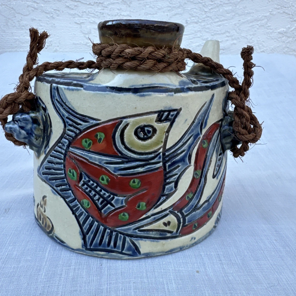 陶瓷当代日本古董花瓶| eBay