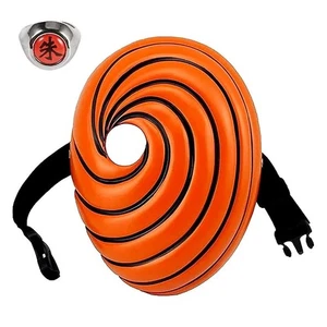 Anime Naruto Harz Maske Uchiha Cosplay Ninja Kostüm Halloween Party Requisite - Bild 1 von 6