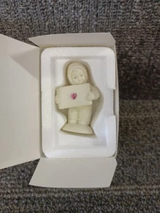 Department 56 Snowbabies 2000 Extra Special Delivery October: Rose Zircon New - Bild 1 von 1