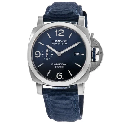New Panerai Luminor Marina ESteel™ Blu Profondo Blue Men's Watch PAM01157 - Image 1 of 4