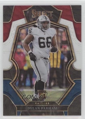 2022 Panini Select Premier Level Tri-Color Prizm /199 Dylan Parham Rookie RC - Image 1 of 2