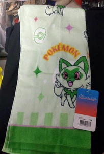 Pokemon Sprigatito Towel 30" x 14" Brand New Japan - Bild 1 von 3