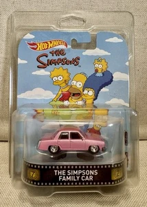 🔥Hot Wheels The Simpson’s Family Car~2017 Retro Entertainment~With Protector - Picture 1 of 8