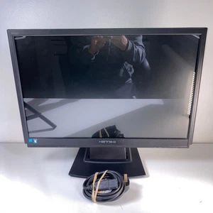 Hanns.G HP222 HSG1095 LCD Monitor 22 Inch Black VGA DVI With Stand & Power Lead - Picture 1 of 17