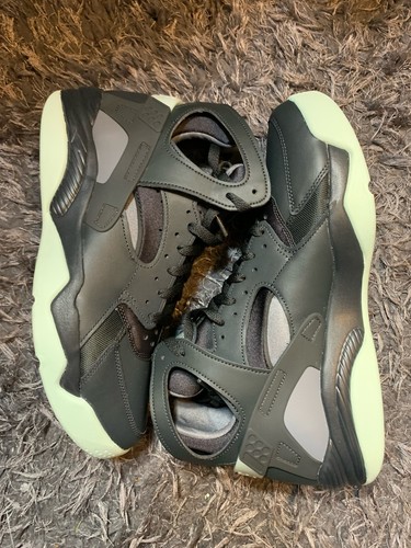 Nike Air Flight Huarache grigio fumo scuro grigio freddo FJ4839 001 uomo taglia 10 5 nuove