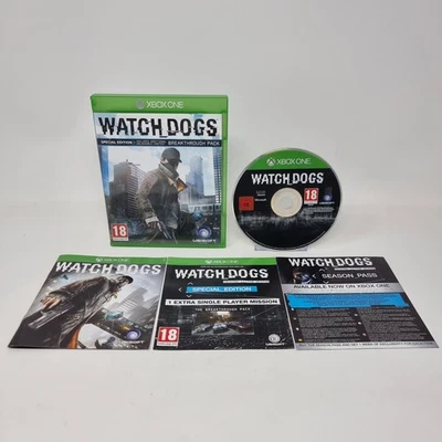 Watch Dogs Microsoft Xbox One Special Edition Xbox One Game Complete With Manual - Image 1 of 4