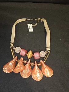 Chicos Orange Perlenkette Neu mit Etikett - Bild 1 von 7