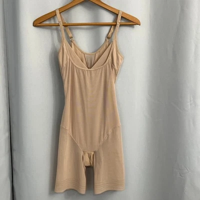 Body de una pieza Miraclesuit Body Shaper busto abierto beige talla LGE estilo 2781 Foto 1 de 4