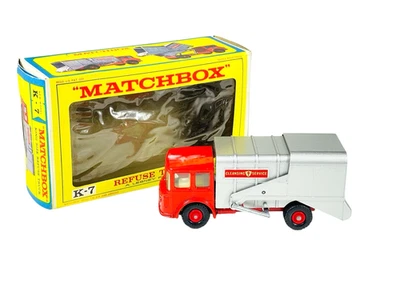 Matchbox Lesney King Size K-7 Cleansing Service Refuse Truck w/Box - Image 1 of 4