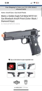 Gas Blowback 1911 GE - Picture 1 of 5