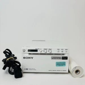 Sony UP-D898MD White Digital Graphic Thermal Printer With Cord Tested & Working - Picture 1 of 9