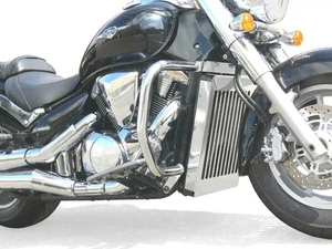 Copriradiatore Spaan cromato per Suzuki Intruder C1800 2012-2014 - Picture 1 of 1