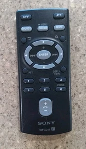 Telecomando Sony RM-X211 per lettore compact disc impianto audio auto - Foto 1 di 2