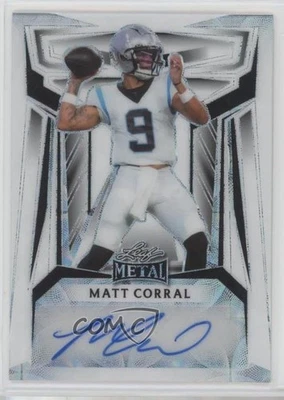 2023 Leaf Metal White Kaleidoscope /3 Matt Corral #BA-MC1 Auto - Image 1 of 2