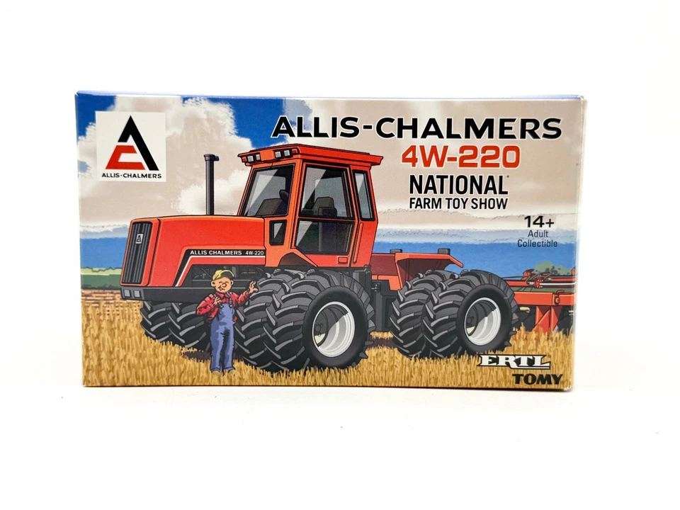 1/64 Allis Chalmers 4W-220 4wd Tractor With Duals, 2020 National Farm Toy Show - Image 1 of 1