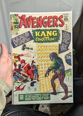 Avengers #8 1st Appearance of KANG the Conqueror Raw Marvel Key - Image 1 of 4
