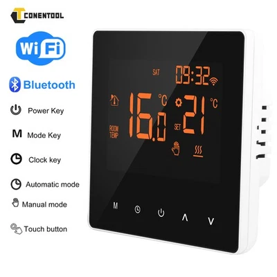 WIFI Präziser Thermostat Raumthermostat Programmierbare Fußbodenheizung heizung - Bild 1 von 4