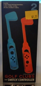 Golf Clubs For switch Controller 2 pack brand new - Picture 1 of 2