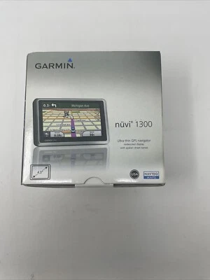 NEW GARMIN NUVI 1300 GPS NAVIGATOR 4.3" TOUCH SCREEN DISPLAY & ACCESSORIES - Image 1 of 4