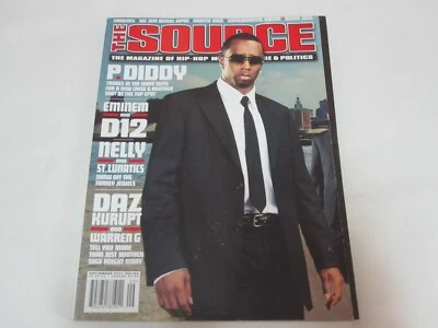The Source Magazine (P. Diddy Cover) September 2001 Issue No. 144 - Image 1 of 4