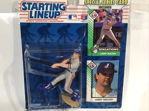 1993 Starting Line-Up Baseball Cards LARRY WALKER Montreal Expos 2 w Figure NIB - Picture 1 of 5