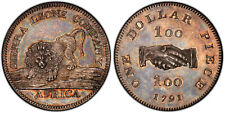 SIERRA LEONE. 1791 AR Dollar. PCGS PR64  FT-2A; Dav.-57. 40 pieces minted
