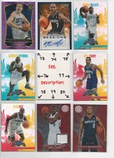 Charlotte Hornets Bobcats * SERIAL #'d Rookies Autos Jerseys  ALL CARDS ARE GOOD