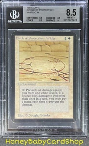 MTG Limited Edition Alpha 1993 Circle of Protection: White BGS 8.5Q++ (B.Quad++) - Picture 1 of 6