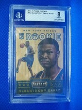 CLEANTHONY EARLY 2014-15 Panini Threads Wood #354 BGS NM-MT 8 RC Knicks