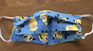 Handgefertigte Minions wiederverwendbare Gesichtsmaske - Bild 1 von 1