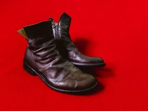 FIORENTINI + BAKER Elf Men Brown Ankle Boots US 8 / EU 40 / UK 7 Zip Eternity - Picture 1 of 14