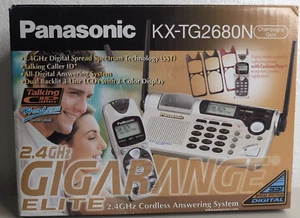 Panasonic KX-TG2680N 2,4 GHz Telefon bezprzewodowy i system sekretarki - Zdjęcie 1 z 9