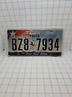 Texas License Plate Truck Lone Star State TX Colorful Clouds BZ8 7934