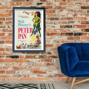 Walt Disney Peter Pan 1953 Poster Arte Murale Stampa - Picture 1 of 12
