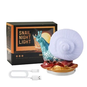 Schnecken-Nachtlicht, -Tischlampe, niedliche M8S9 - Bild 1 von 12