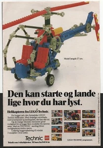 LEGO ADVERTISING INSERTS # 2-1289 # TECHNIC # SEE THE PHOTO   # 1983 # - Picture 1 of 1