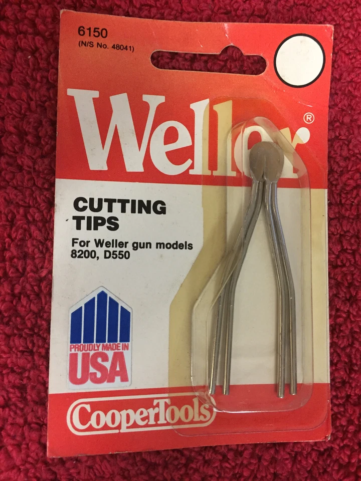 6150 WELLER SOLDERING CUTTING  FOR WELLER D550 8200 - Image 1 of 1
