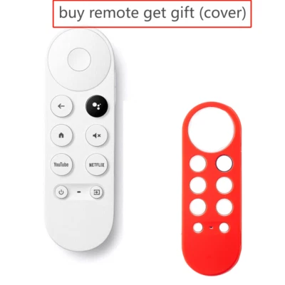 New Original For Chromecast With Google TV Voice Bluetooth IR Remote Control-123 - Image 1 of 4