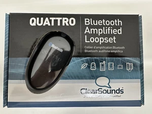 ClearSounds Quattro Black Bluetooth Amplified Loopset - Picture 1 of 11