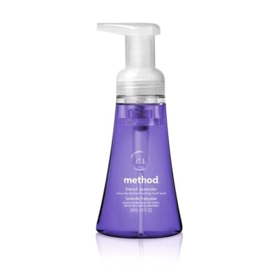 Method French Lavender Scent Naturally Derived Foaming Pump Hand Wash 10 oz - Image 1 of 4