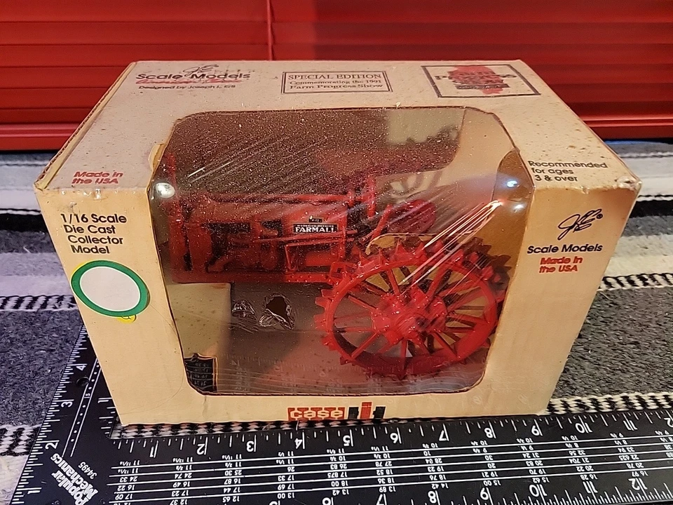 McCormick Deering Farmall F-12 1/16 Diecast Farm Tractor Replica By Scale Models - Image 1 of 4